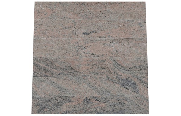 Granit Verblender Juparana India spaltrau