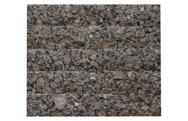 Granit-Verblender Baltic Brown spaltrau